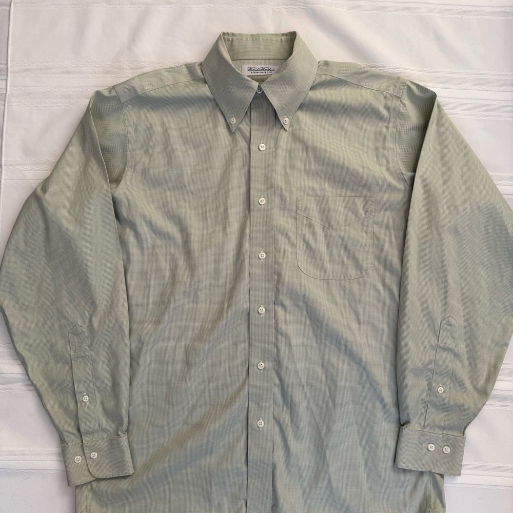 Brooks Brothers Sage Green Dress Shirt